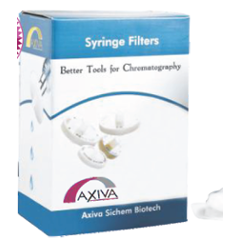 Axiva 13mm PVDF Non Sterile Double Layered Syringe Filter, SFGFPV 13XB (Pack of 100)