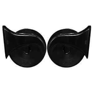 AllExtreme Shon Shontone Bike & Car Horns Super Loud Sound Air Siren (12V, Black), (Pack of 2)