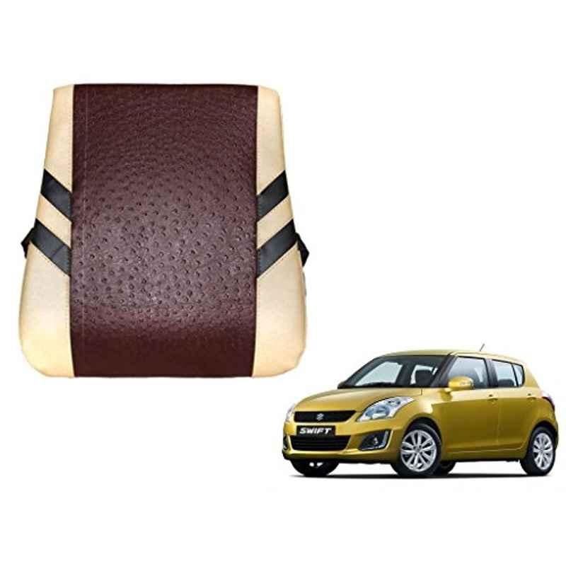 Kozdiko Brown & Beige Back Rest for Maruti Suzuki Ciaz Facelift 2018-Present