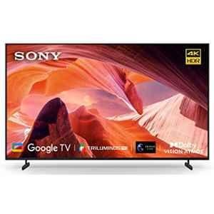 Sony Bravia 85 inch Black 4K Ultra HD Smart Google LED TV, KD-85X80L