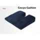 Salo Orthotics Polyurethane Foam Blue Coccyx Cushion, 406A, Size: XL