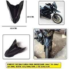 AOW Front Mudguard Black for KTM 125