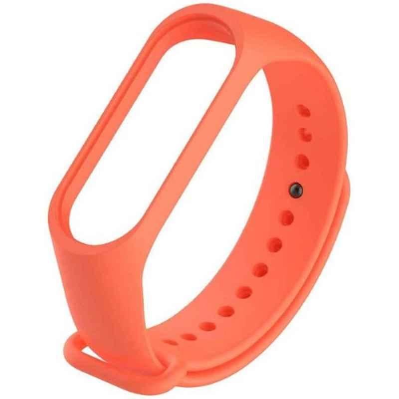 Xiaomi Mi TPE Orange Smart Band Strap for Mi Band 3 & 4, MYD4129TY-ORANGE