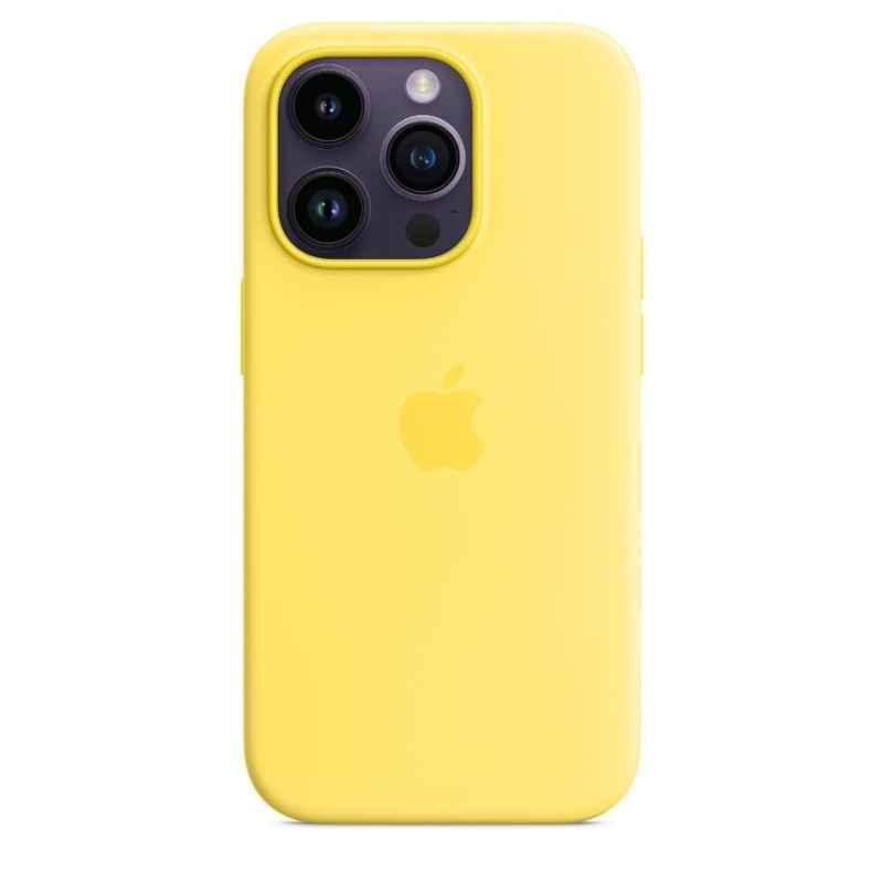 Apple iPhone 14 Pro Silicone Canary Yellow Back Case with MagSafe, MQUG3ZE/A