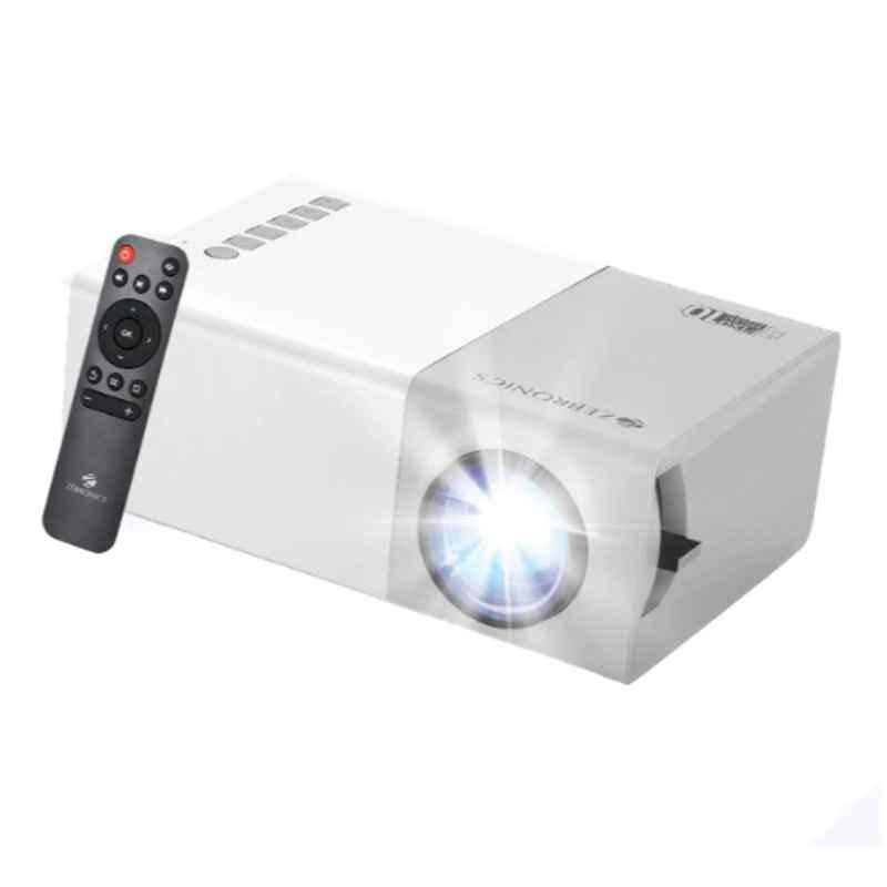 Zebronics 480p Remote Controller LED Projector, Zeb-PixaPlay 10