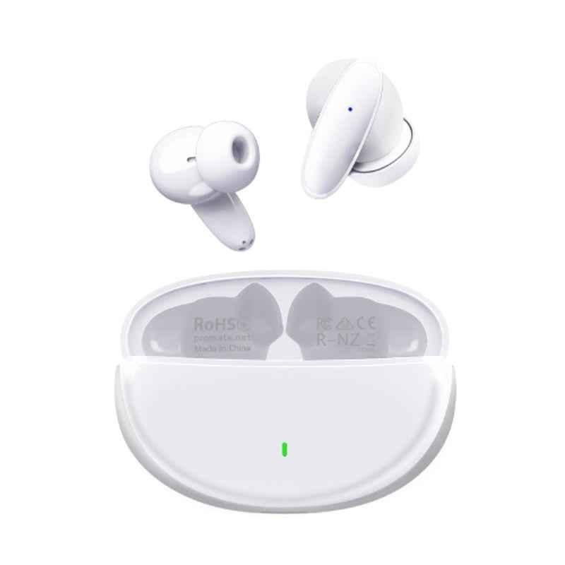 Promate Lush v5.1 5hrs White Acoustic In-Ear TWS Earphone, LUSH-WHITE
