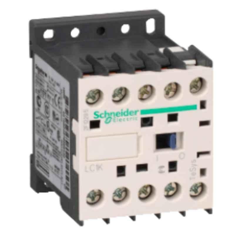 Schneider TeSysK 12A 3 Pole Contactor, LC1K1201B7
