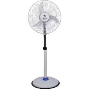 Vinerov Gust 90W 2000rpm White Ultra High Speed Pedestal Fan, AR-BU16-WH-NOSC, Sweep: 400mm