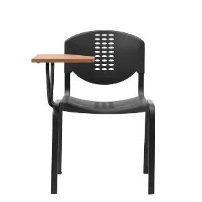 Mango Blossom Gaama Black Half Writing Pad Chair, FUR.CHA.95724640