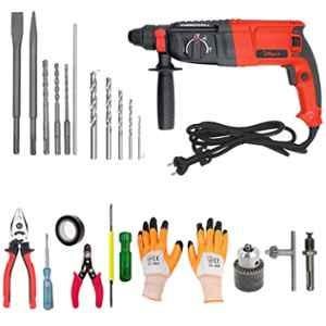 BLACK & DECKER KR704REK Hammer Drill Kit Box 710w