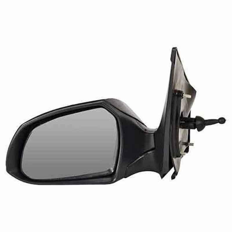 Motherson Left Hand Side Outer Rear View Side Door Mirror for Hyundai i10 Grand & Xcent Manual, RV-PHY026OL