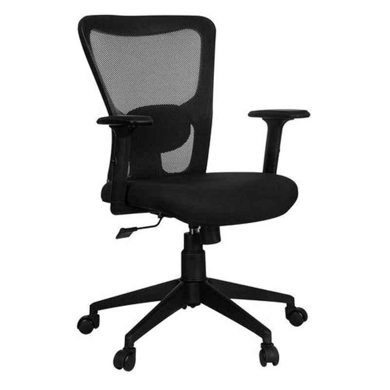 Buy MBTC Victor Black Mid Back Mesh Office Chair, 9403 Online At Best ...