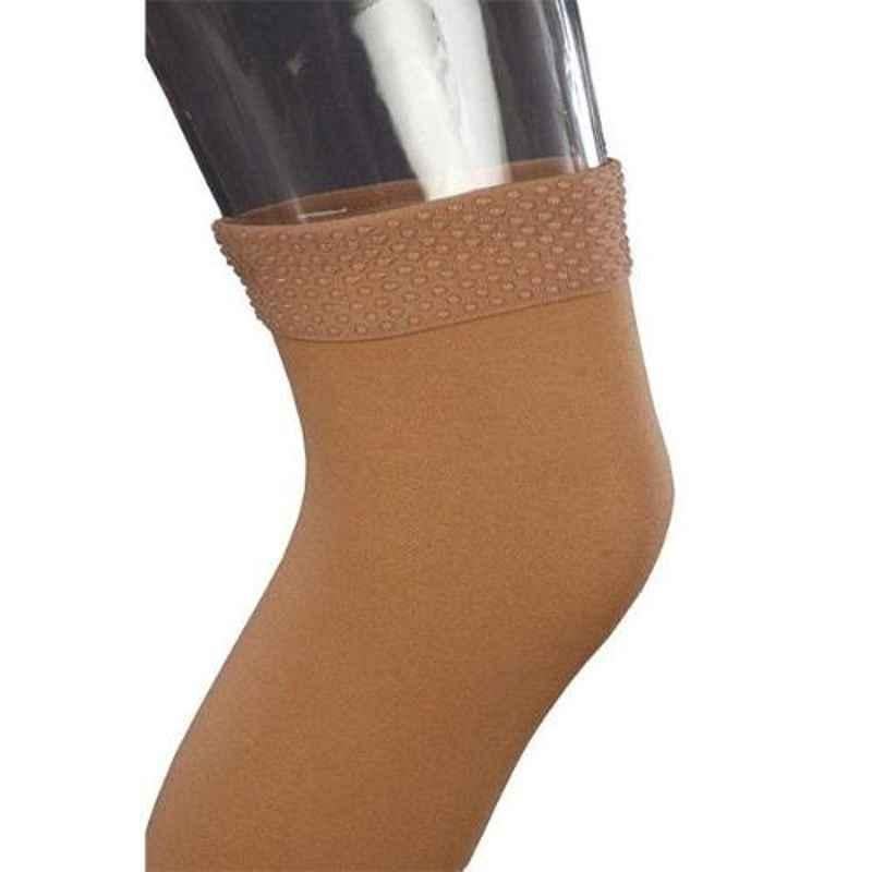 Comprezon 2102-004 Classic Varicose Vein Class-1 Beige Above Knee Stockings, Size: L