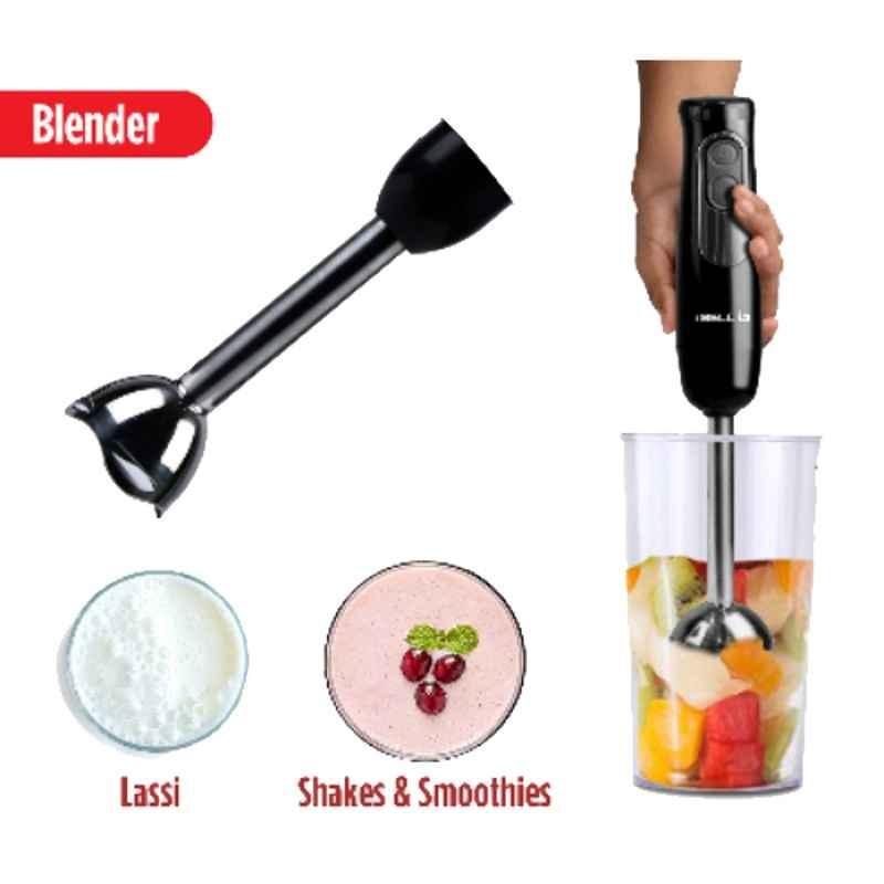 iBELL 500W Black 3-In-1 Hand Mixer Blender with Whisker & Beater, IBLHB500J