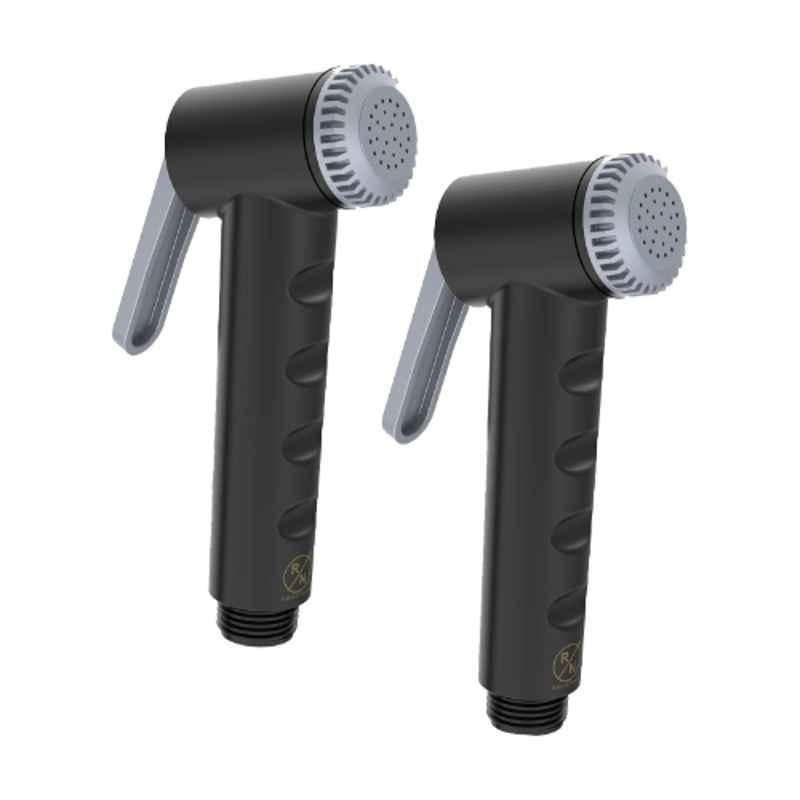 RN Black.3 Toilet Jet Spray Gun without Hose Pipe for Toilet Cleaning (Pack of 2)