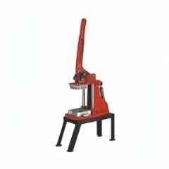 Khushi Udyog Stainless Steel Red & Black French Fries Cutter with Stand