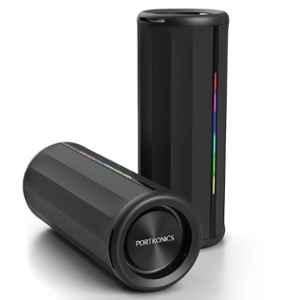Portronics Nova 40W Black Portable Bluetooth Speaker with Dual Passive Radiator, POR 2981
