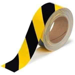 KTI 2 inch 30m Black & Yellow Lane Marking Tape, KT18160101261421