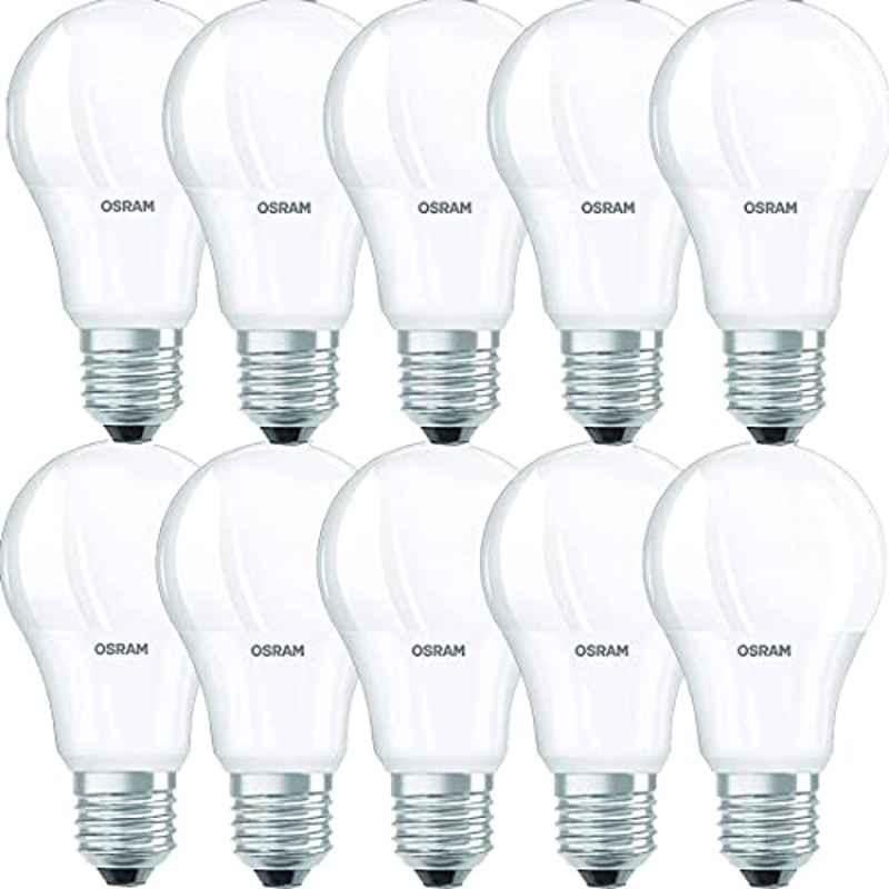 Osram 10W 2700K A75 Frosted LED Bulb (Pack of 10)