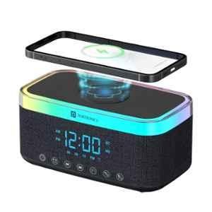 Portronics Trifusion 16W Bluetooth v5.3 Black Wireless Speaker with Wireless Charging, POR 2333