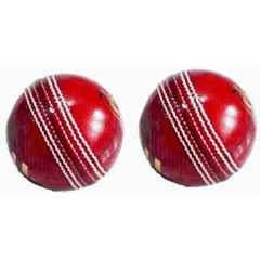 PRO Sports Leather Ball Leather Cricket Ball (Pack of 2)