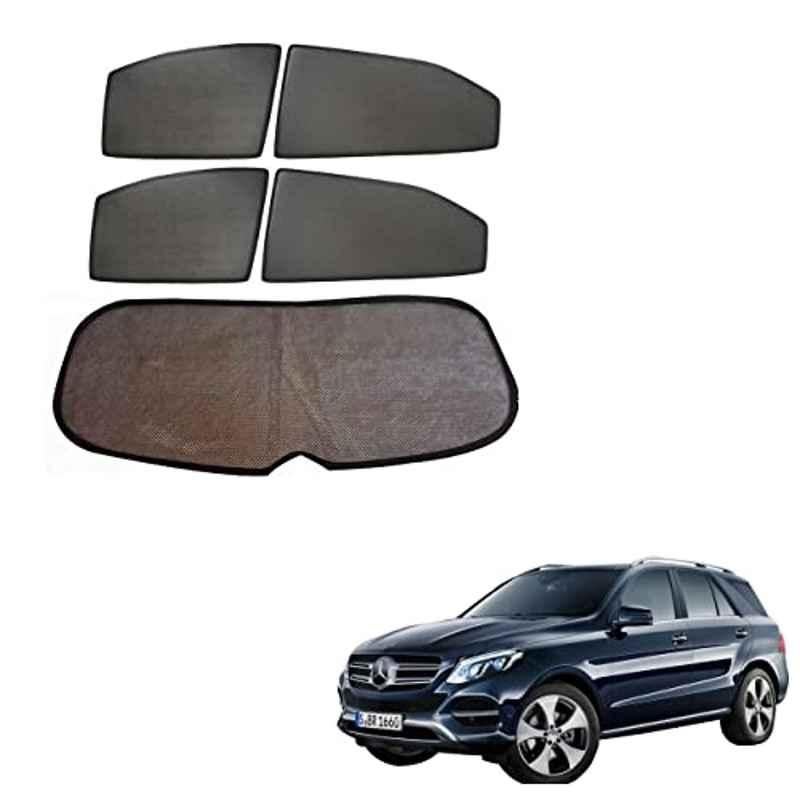 Kozdiko 5 Pcs Mesh Black Fixed Window & Rear Sun Shades Set for Mercedes Benz GLE-Class