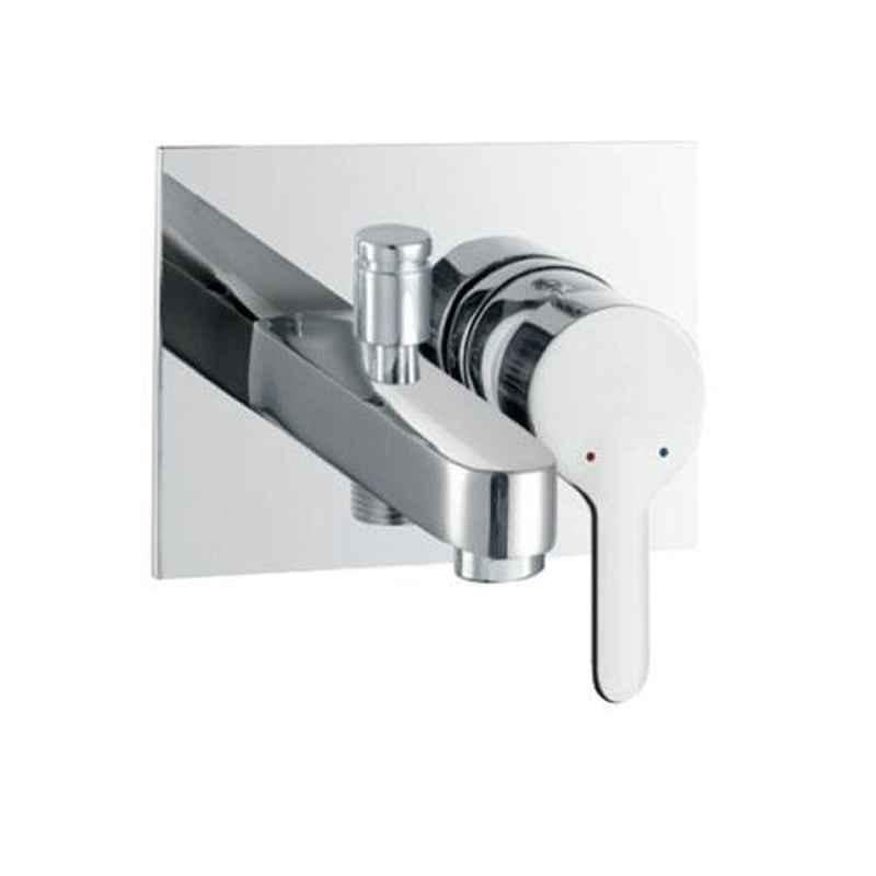Jaquar Fusion Chrome Lever High Flow Bath & Shower Mixer with Button Spout, FUS-CHR-29137
