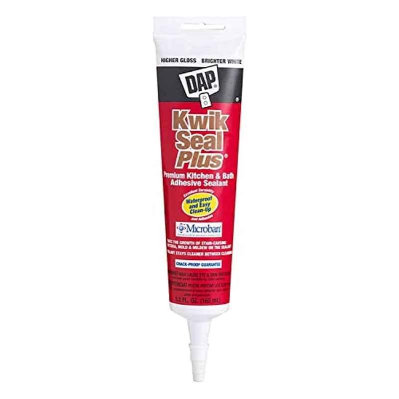DAP Kwik Seal Plus 5.5oz White Caulk, 18526