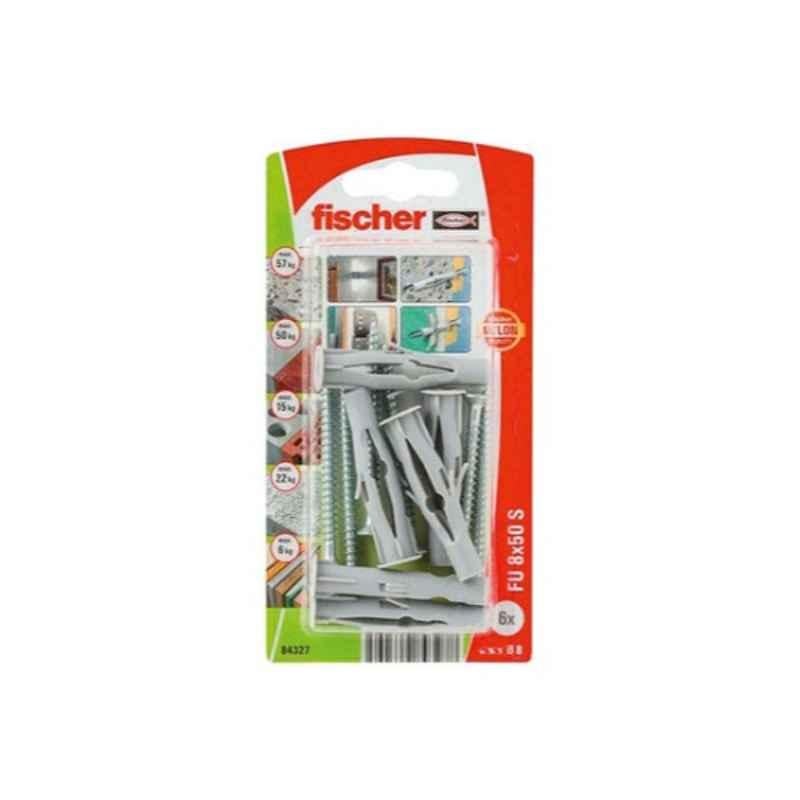 Fischer 84327 Grey Expansion Plug (Pack of 20)
