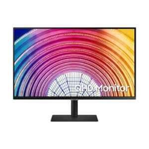 Samsung 32 inch Black QHD High Resolution Monitorwith 75Hz Refresh Rate & IPS Panel, LS32A600NWWXXL