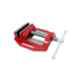 Munish Tools 4 inch Red & Grey Cast Iron Drill Vice