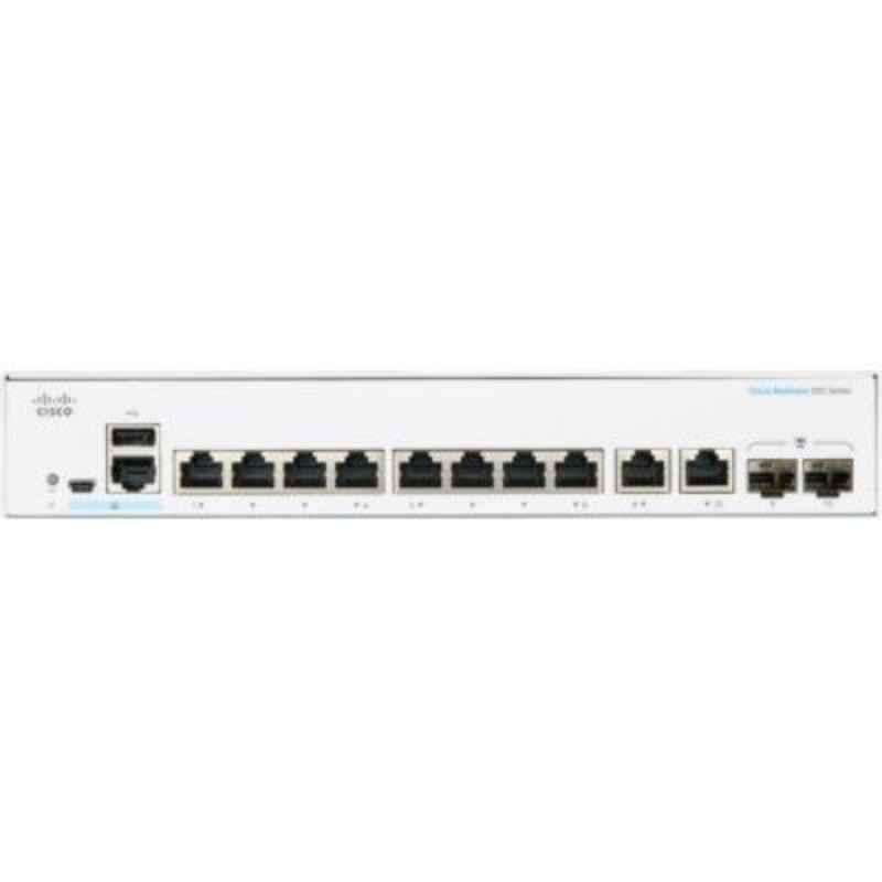 Cisco Business 250 Series 24 Ports GE 4x1G SFP White Smart Network Switch, CBS25024T4G