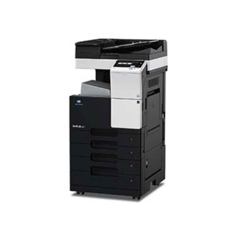 Konica Minolta Bizhub 227 A3 All-in-One Monochrome Photo Copier Machine Printer with Platen Cover, WMPLKOL012