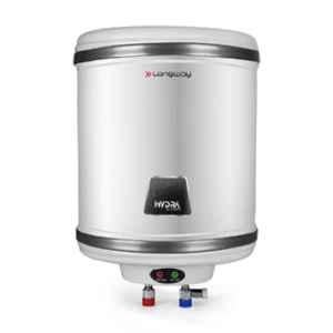 Longway Hydra 10 Litre 2000W 5 Star Silver Automatic Instant Water Geyser for Home with 1 Year Warranty
