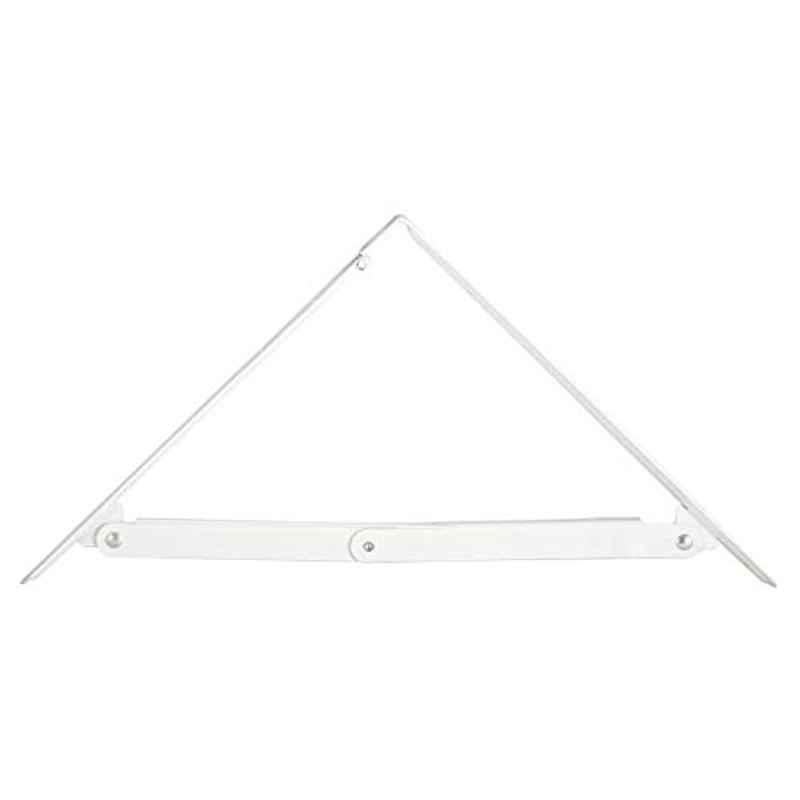 12x12 inch Alloy Metal White L Shape Folding Bracket