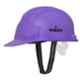Karam Violet Plastic Cradle Nape Type Safety Helmet, PN-501 (Pack of 5)