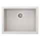 Bassino 40.6x45.7x20.32cm Quartz Red Kitchen Sink
