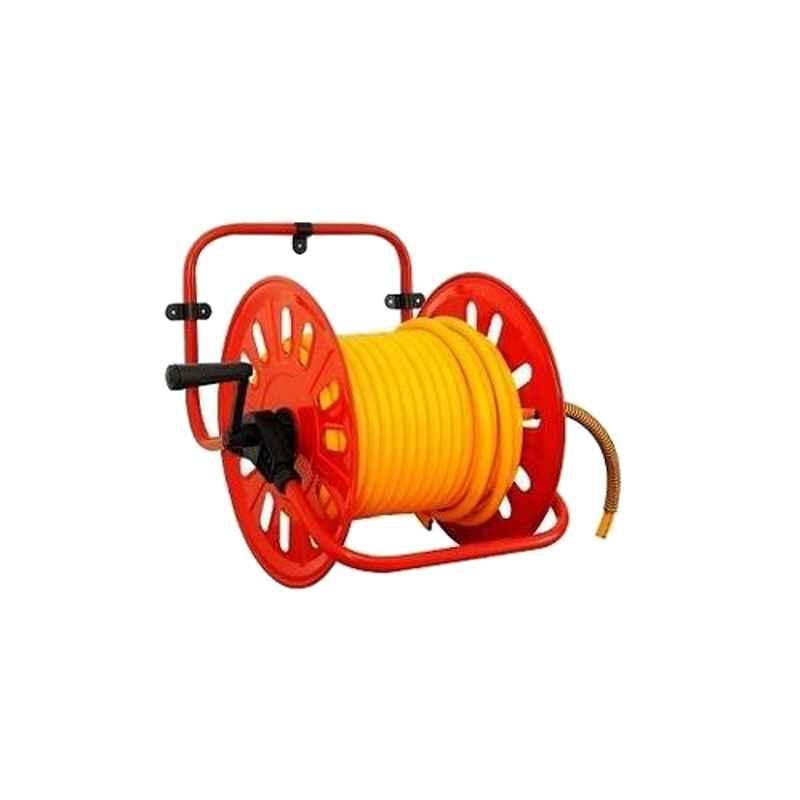 Falcon Falcon Wall Mounted Type Premium Hose Reel Stand Without Hose Pipe,  FPHR-216