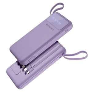 Zebronics 10000mAh Lavender Power Bank, MB10000S6