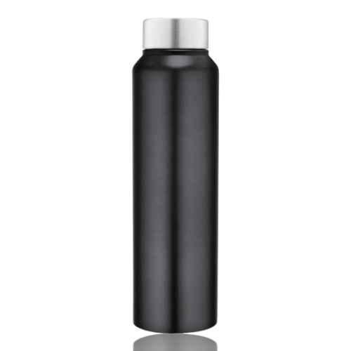 MP Large Metal Water Bottle - Black - 750ml