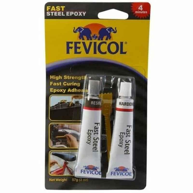 Fevicol Steel Epoxy Adhesive, SH-FSE-57-2, 57 g, Multicolor