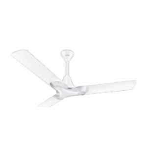 Luminous 350rpm New York Brooklyn Chrome White Ceiling Fan, Sweep: 1200 mm