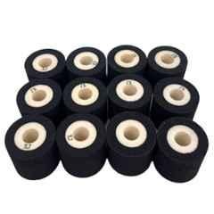 Universal Seal 36x32mm Black Hot Ink Roll with 1 inch Core for Batch Coding Machine ( Pack of 12)