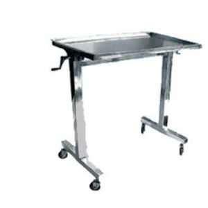 Diya Mayo's Mechanical Instrument Trolley Over the OT Table