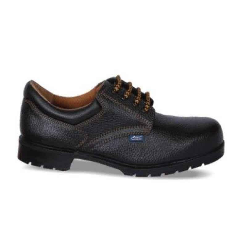 Buy Allen Cooper AC-2001 Steel Toe Leather Black Work Safety Shoes