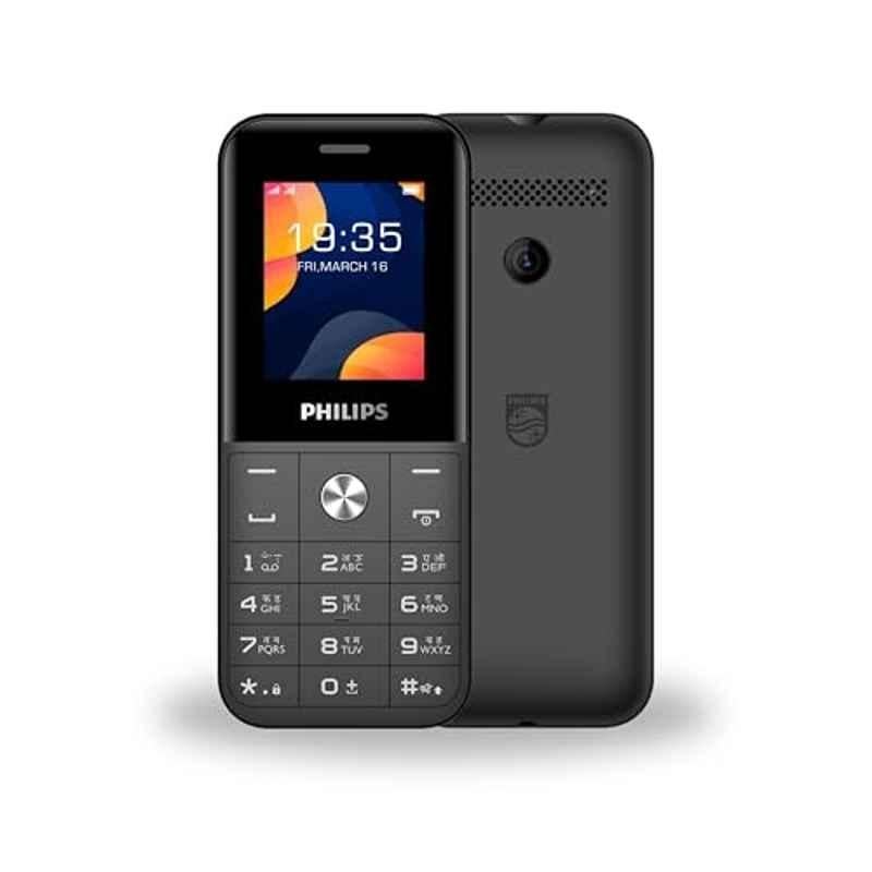 Philips E2102 1.77 inch Cool Gray Single Sim Keypad Feature Phone