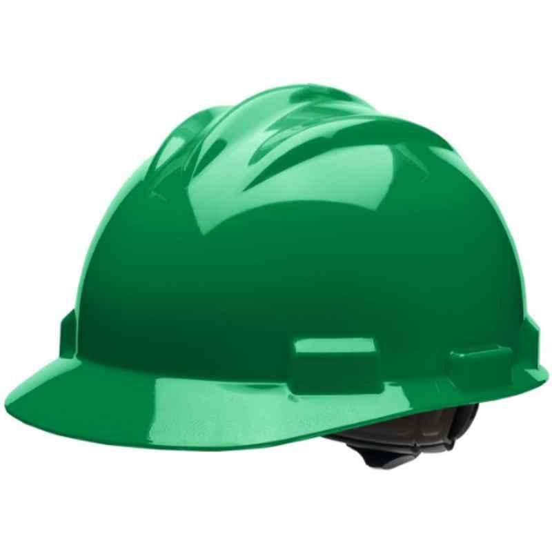 Bullard S61 HDPE Kelly Green Half Brim Helmet