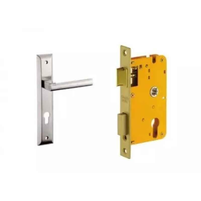 Dorset ML Series Cara 10 inch Stainless Steel Patina Finish Door Handle Lock Set with (Pack of 4)