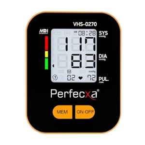 Perfecxa Digital Blood Pressure Machine with Measure During Inflation, No Sound & Vibration, VHS-0270