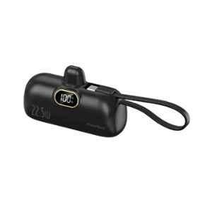 Onelife Voltgo 5000mAh 22.5W Li-Polymer Black Pocket Size Power Bank
